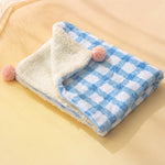 Cotton-Linen Pet Blanket Mat for Cats and Dogs