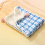 Cotton-Linen Pet Blanket Mat for Cats and Dogs