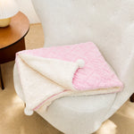 Cotton-Linen Pet Blanket Mat for Cats and Dogs