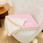 Cotton-Linen Pet Blanket Mat for Cats and Dogs