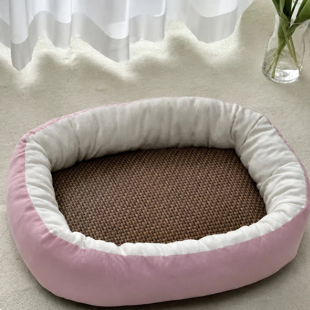 All-Season Oval Pet Bed