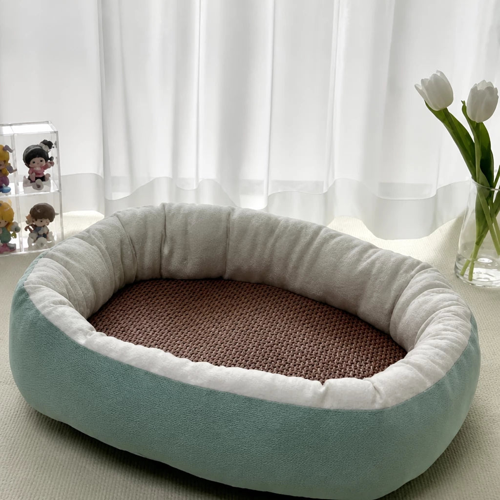All-Season Oval Pet Bed