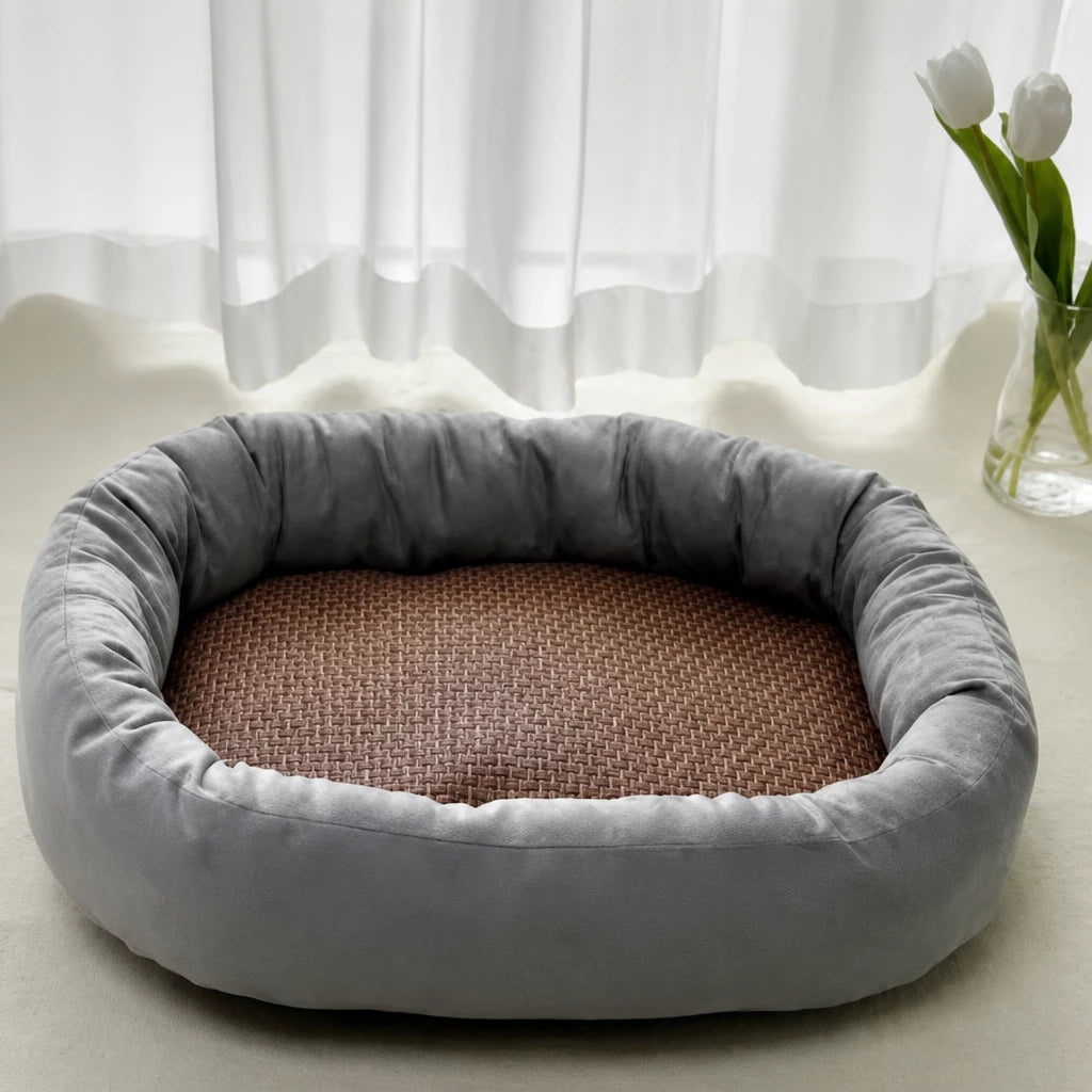 All-Season Oval Pet Bed