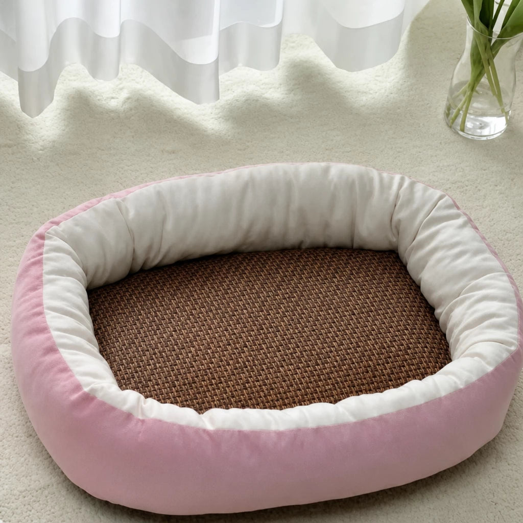 All-Season Oval Pet Bed