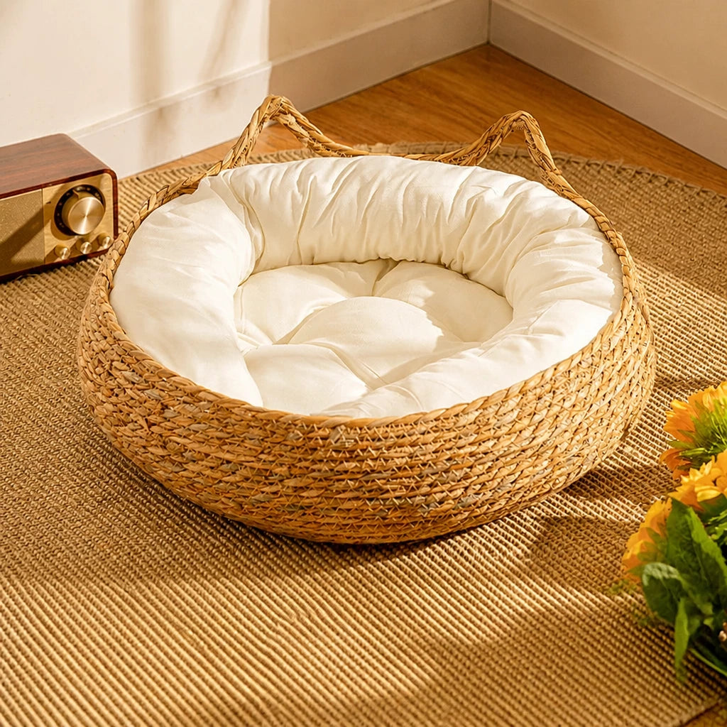 Woven Cat Beds for Cats & Small Dogs