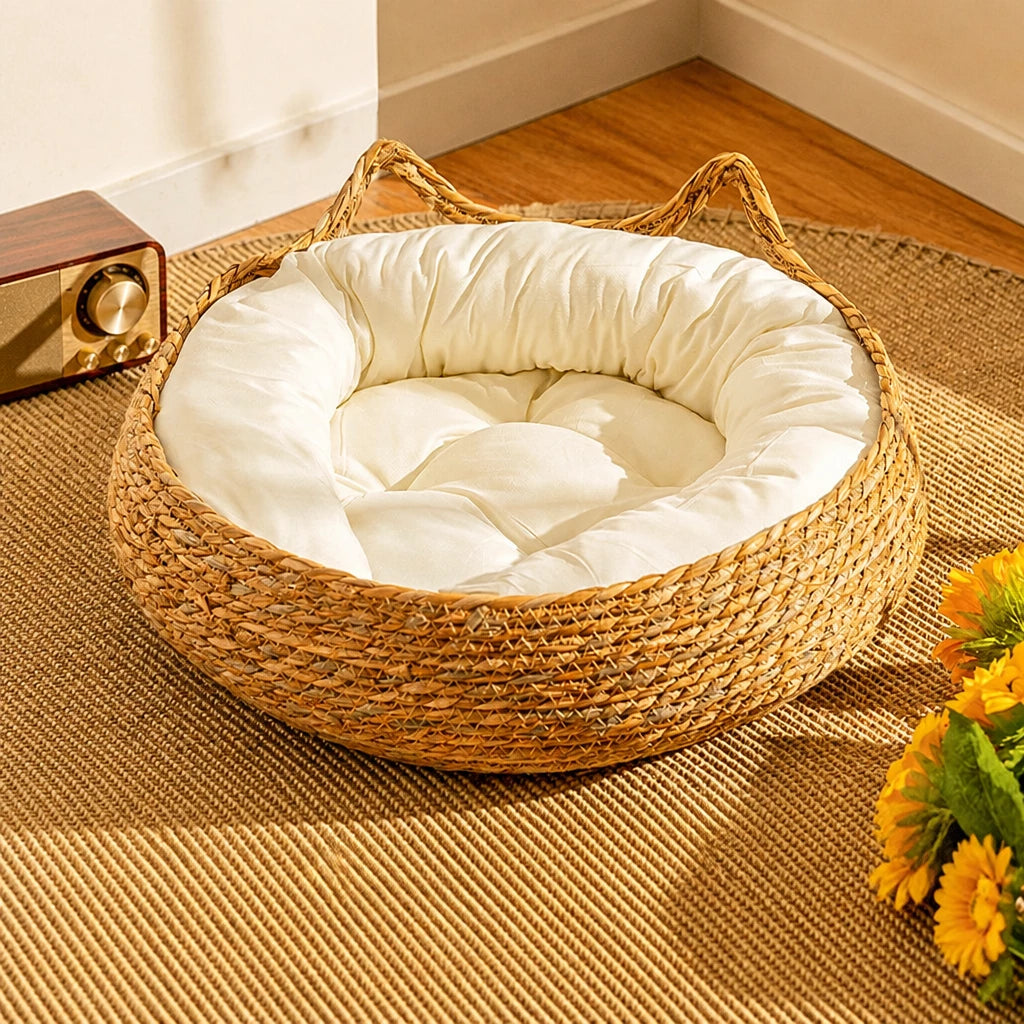 Woven Cat Beds for Cats & Small Dogs