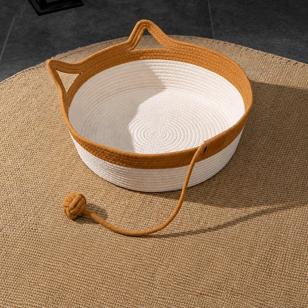 Woven Cat Beds for Cats & Small Dogs