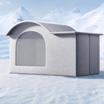 Enclosed Nylon Pet Bed for Cats and Dogs
