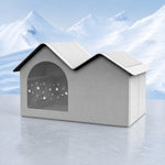 Enclosed Nylon Pet Bed for Cats and Dogs