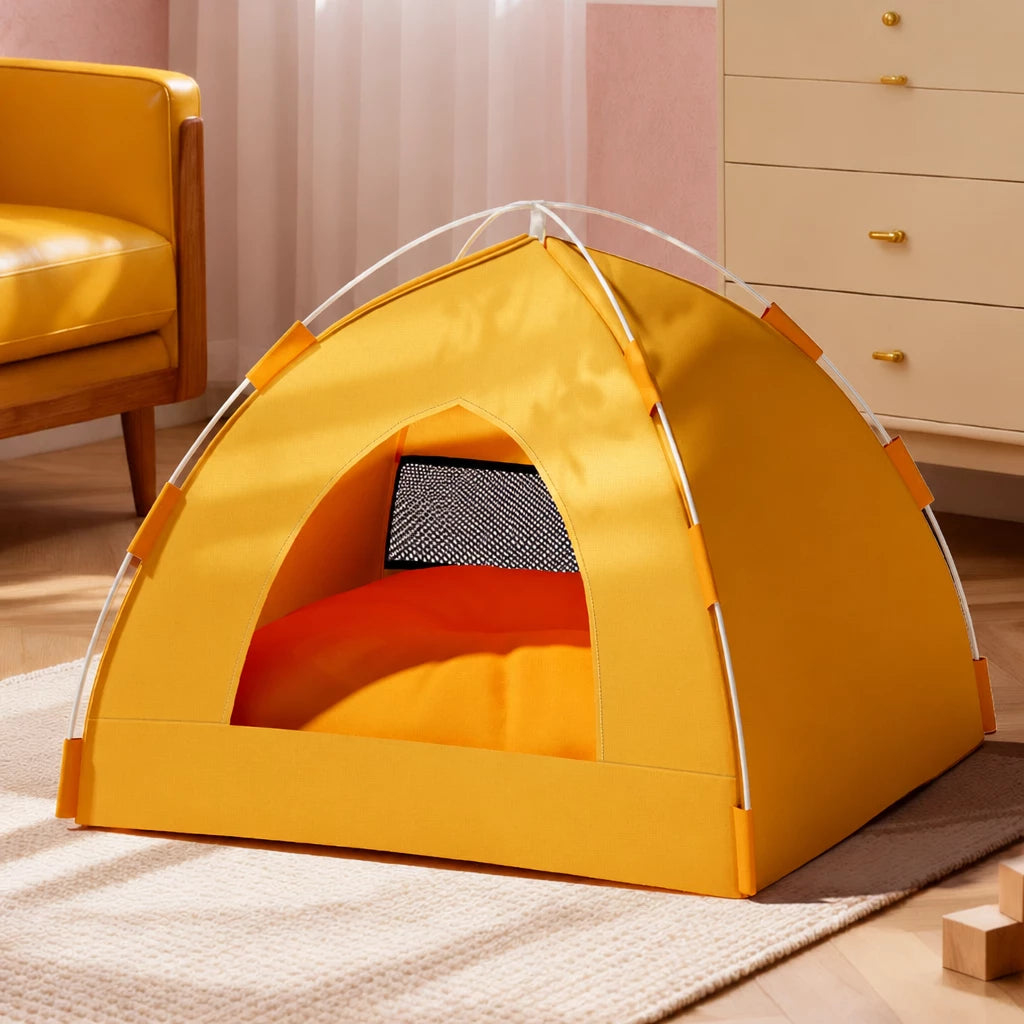 Removable Tent Pet Bed for Cats and Small Dogs