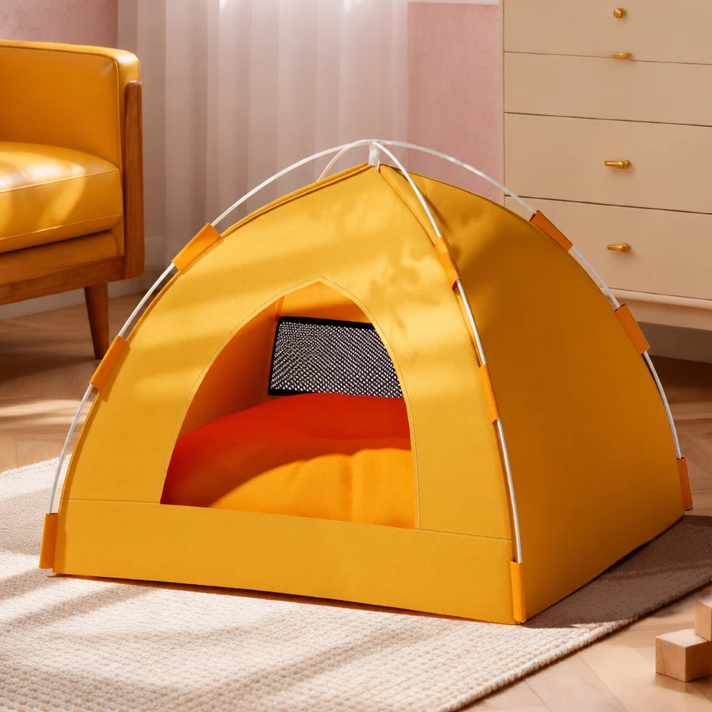 Removable Tent Pet Bed for Cats and Small Dogs