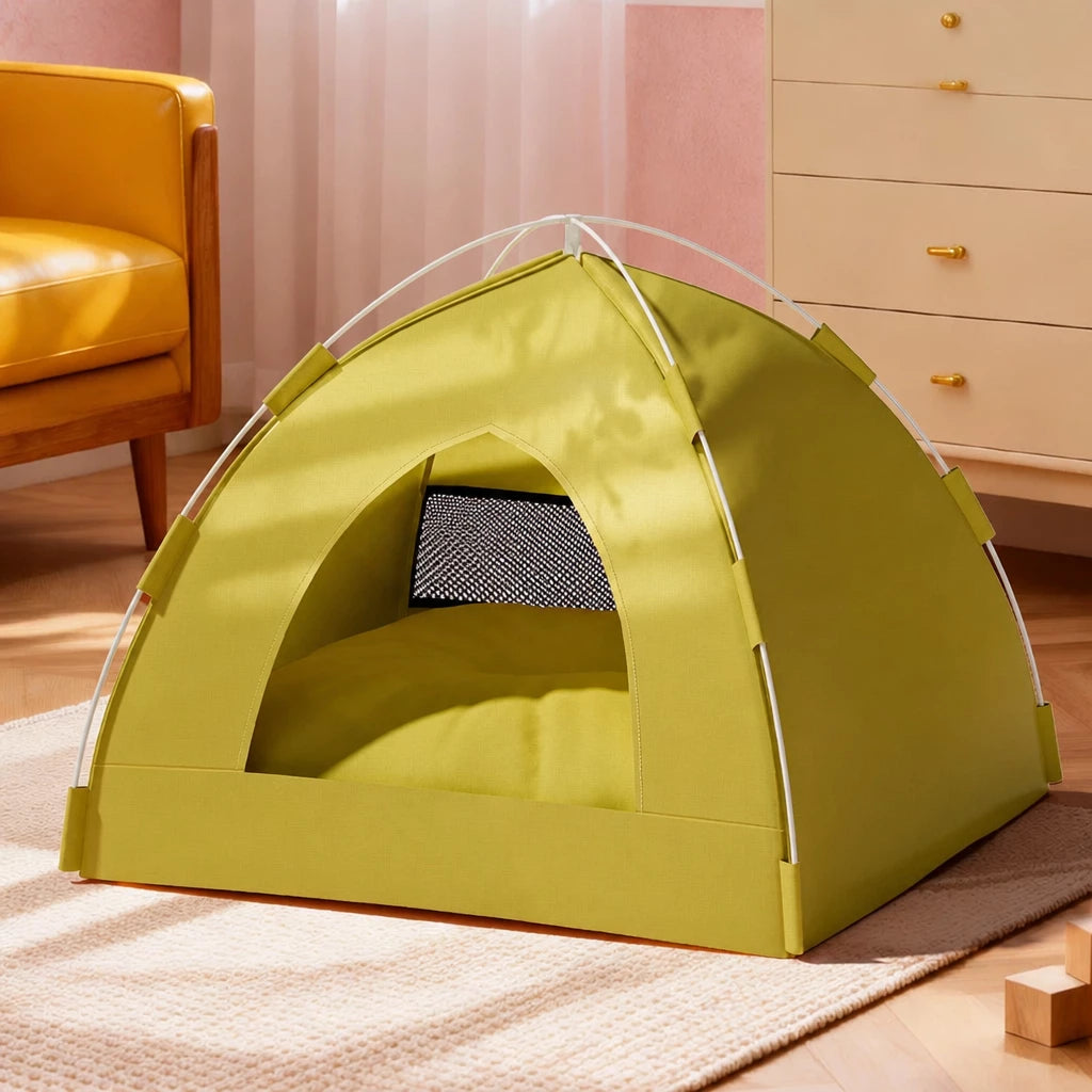 Removable Tent Pet Bed for Cats and Small Dogs