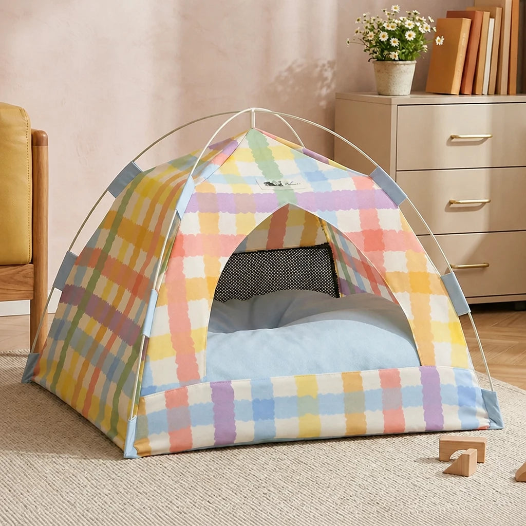 Removable Tent Pet Bed for Cats and Small Dogs