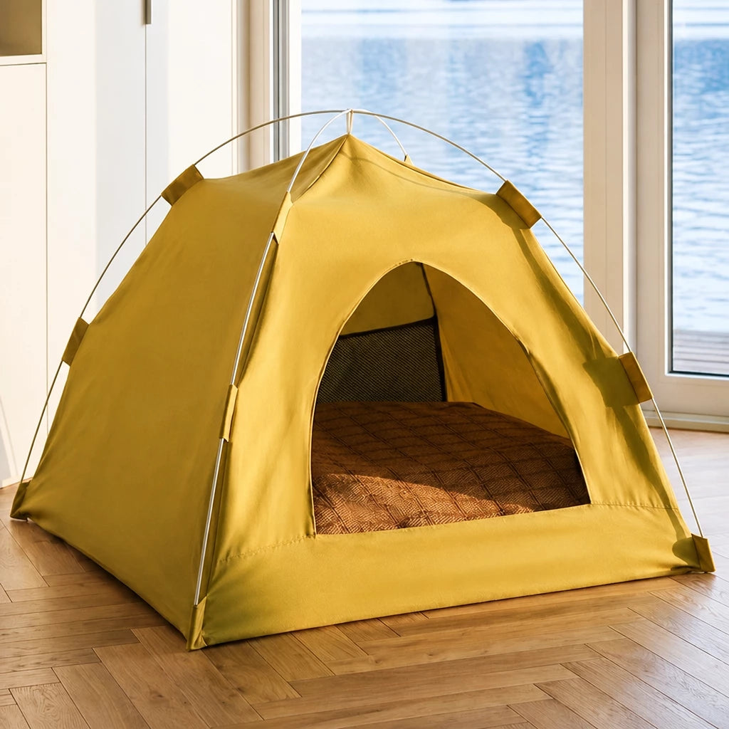 Removable Tent Pet Bed for Cats and Small Dogs