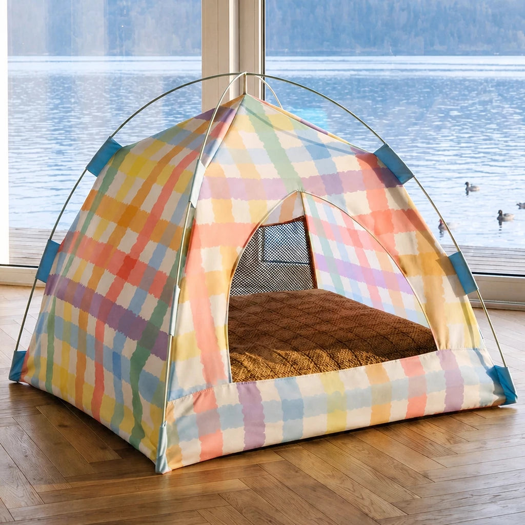Removable Tent Pet Bed for Cats and Small Dogs