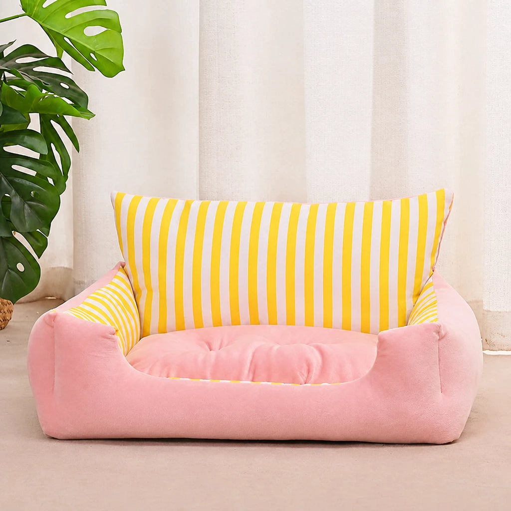Pet Bed and Cushion for Cats and Small Dogs