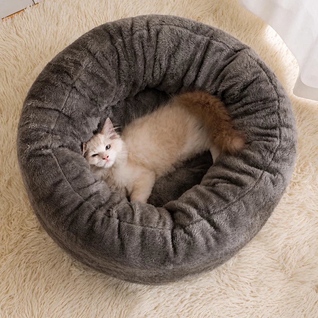 Pet Bed and Cushion for Cats and Small Dogs