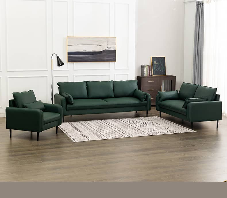 Luxurious Multi-Color Sofa Collection: Premium Techno Fabric & Cotton Upholstery ja-19