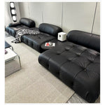 Italian Minimalist Modular Sectional Sofa, Large Multi-Directional Configurable Couch la-0209-54
