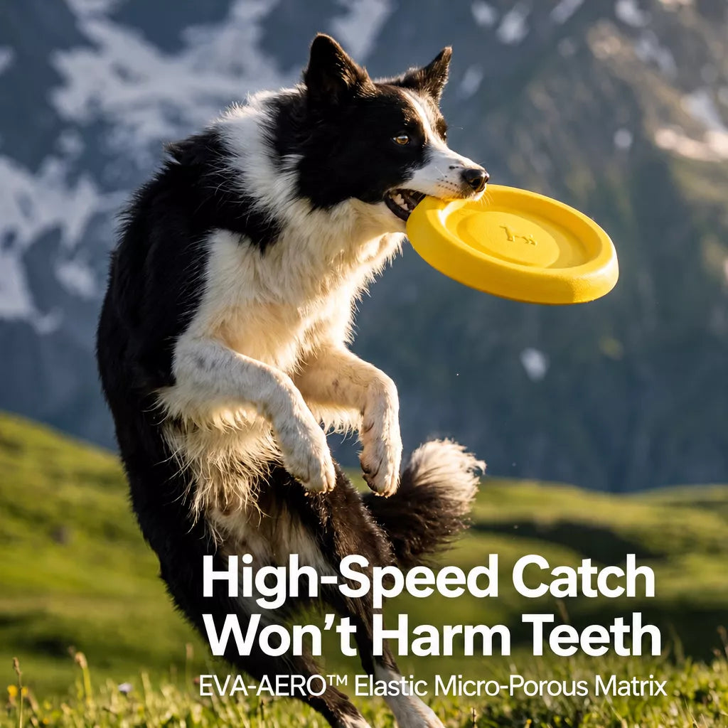 Floating Flying Disc Dog Toy Sets for Fetch and Water Play