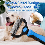 Pet Cat & Dog Detangling and Deshedding Grooming Comb