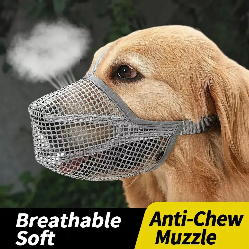 Breathable Mesh Dog Muzzle