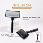 Pet Slicker Brush for Cats and Dogs – Long-Hair Grooming Tool