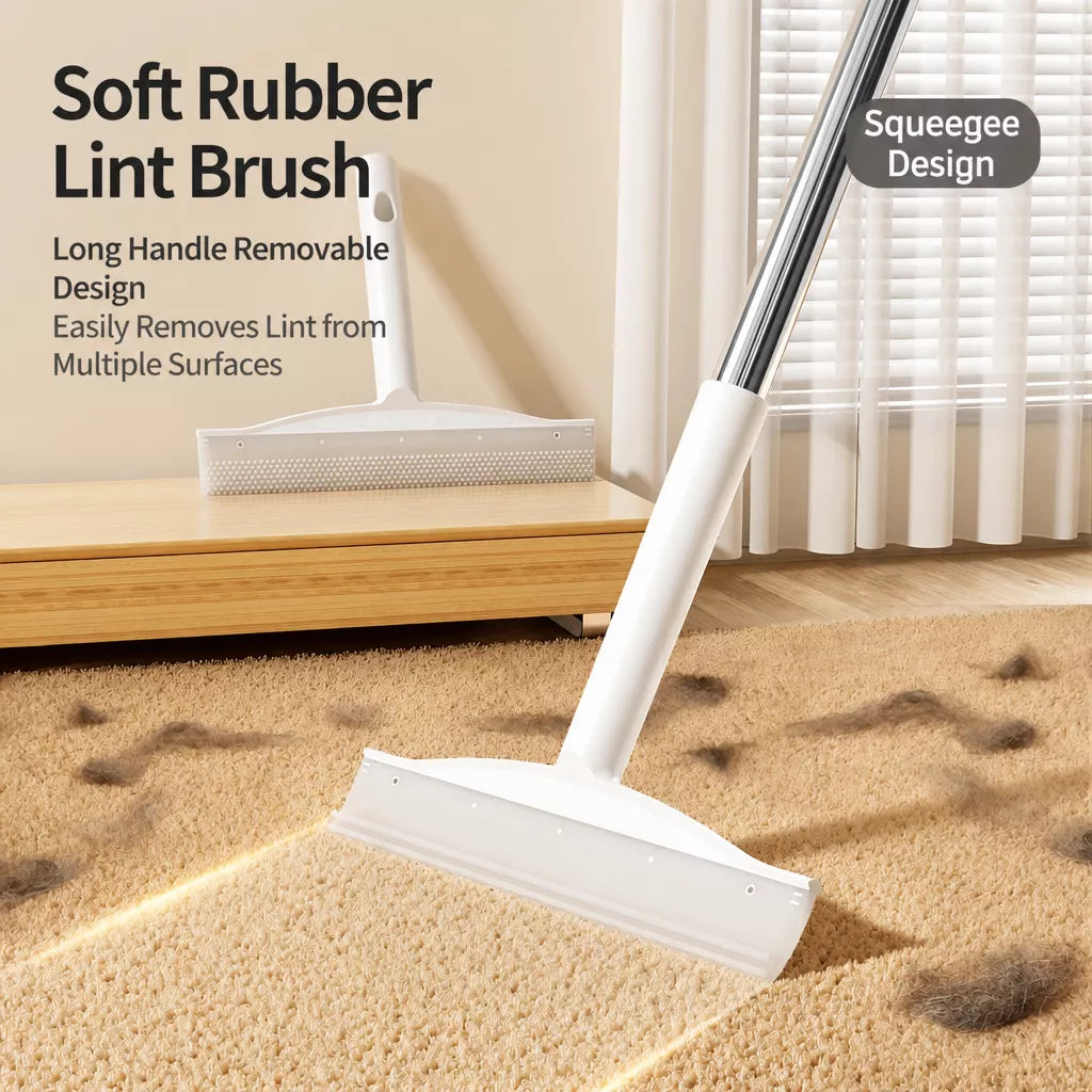 Pet Hair Removal Brush with Short or Long Handle