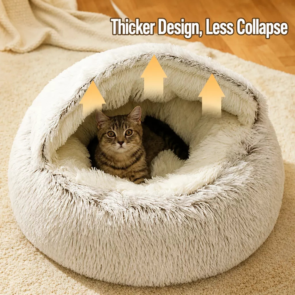 Cat & Dog Nest-Style Pet Bed