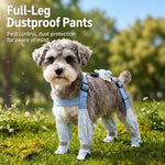 Water-Resistant Dog Rain Suit with Integrated Leg Covers