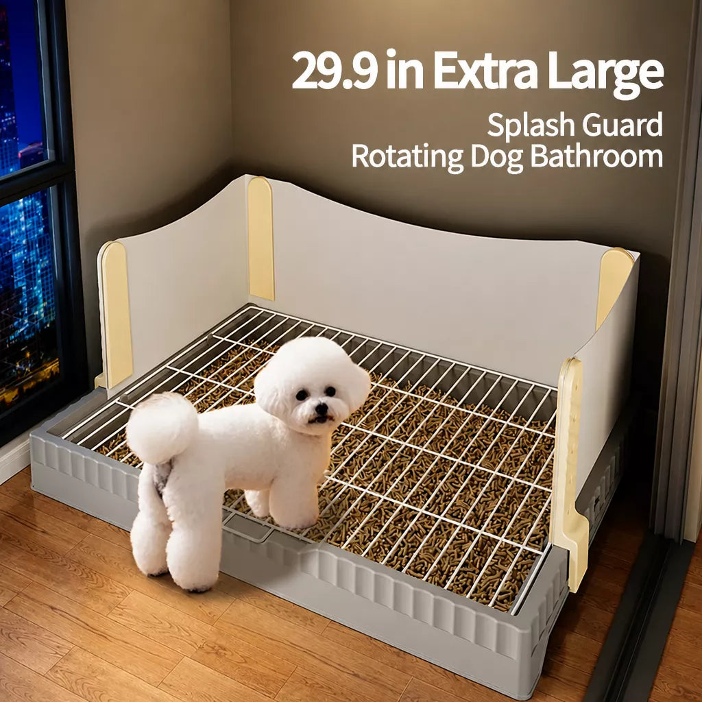 Plastic Dog Potty Tray for Home Potty Routines