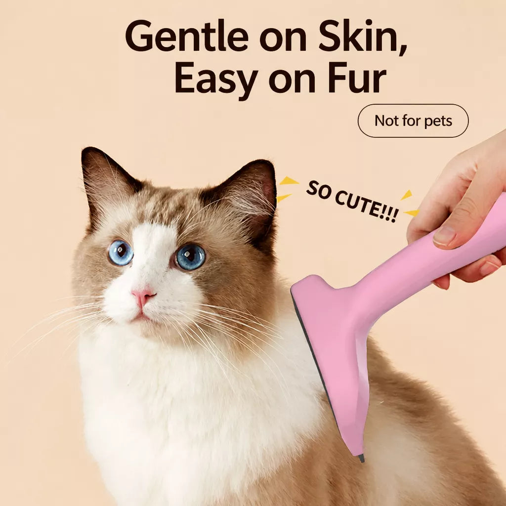 Curved Stainless Steel Pet Thinning Comb