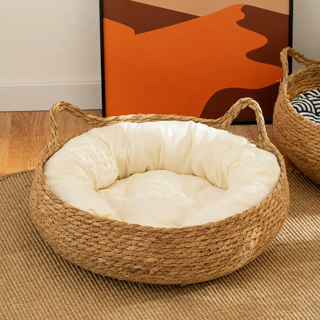 Woven Cat Beds for Cats & Small Dogs