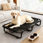 Elevated Folding Dog Cot with Breathable Mesh