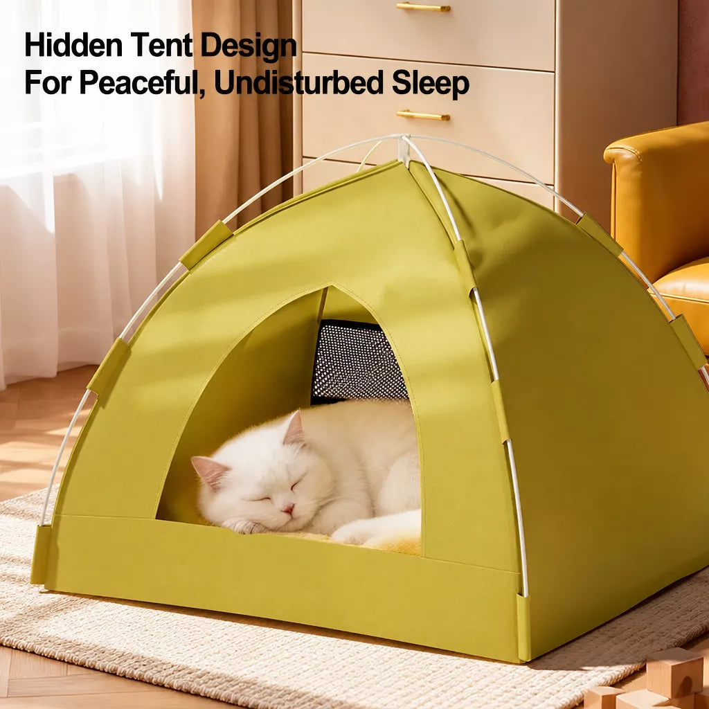 Removable Tent Pet Bed for Cats and Small Dogs