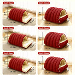 Semi-Enclosed EPE Foam Pet Bed for Cats and Small Dogs