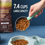 Pet Food Measuring Scoop with Bag Clip