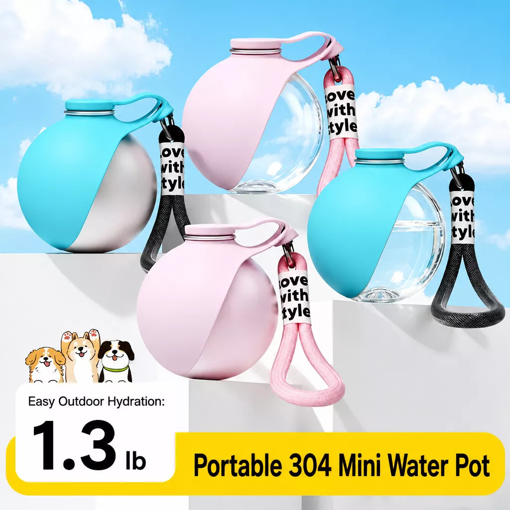 Portable Collapsible Dog Water Bottle