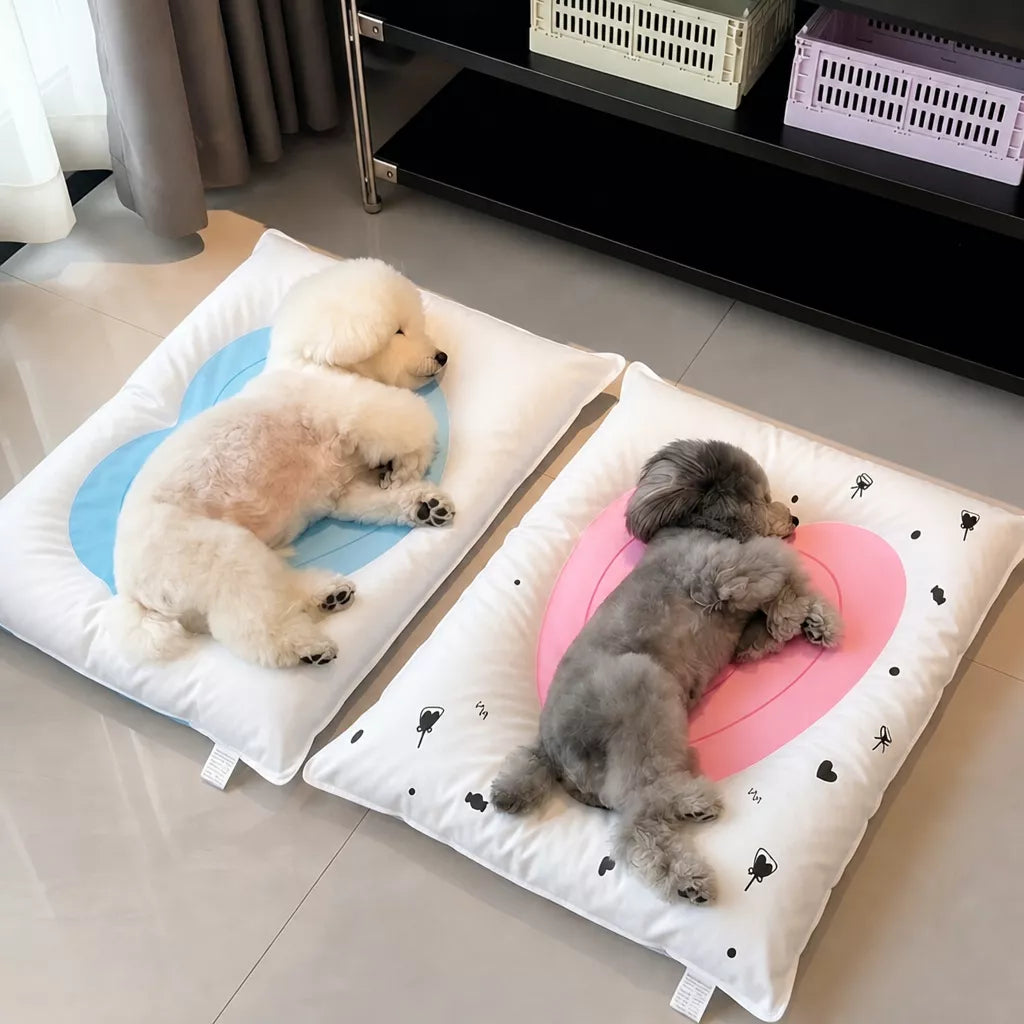 Gel Pet Mat with Oxford Cloth Cover for Cats and Dogs