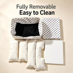 Washable Reversible Pet Bed for Small Dogs and Cats