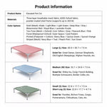 Elevated Pet Bed with Breathable Fabric and Steel Frame