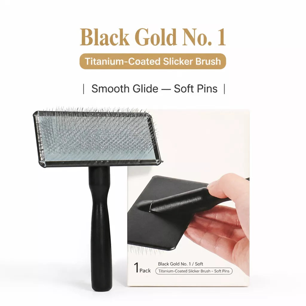 Pet Slicker Brush for Cats and Dogs – Long-Hair Grooming Tool