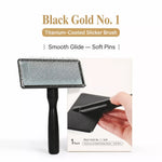 Pet Slicker Brush for Cats and Dogs – Long-Hair Grooming Tool