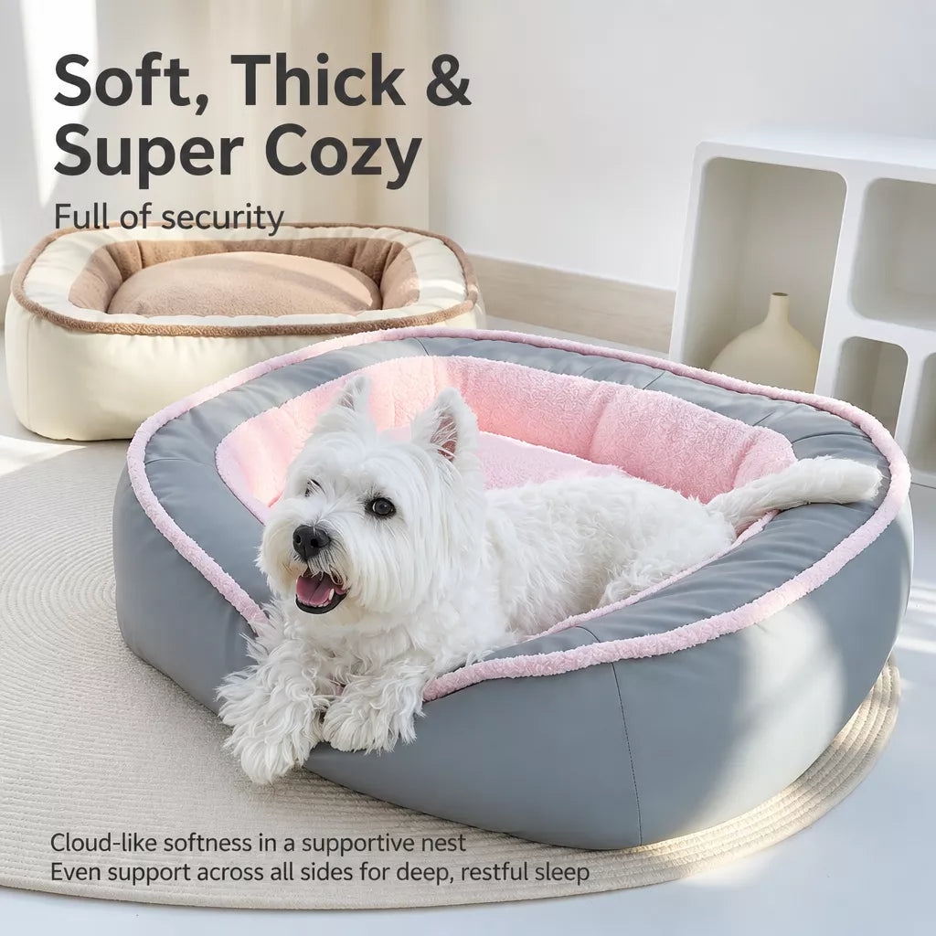 Removable, Washable Pet Bed for Cats and Dogs