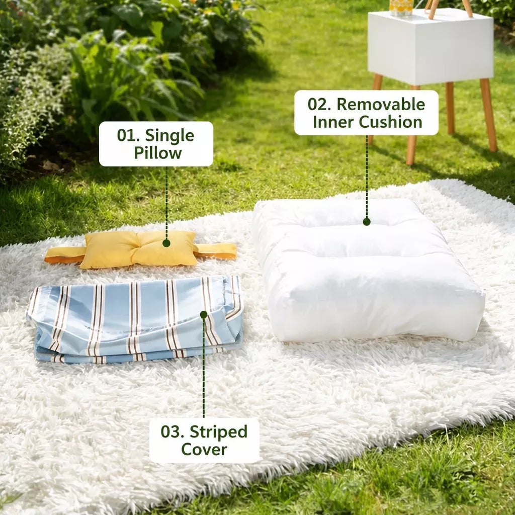 Striped Pet Beds and Mats
