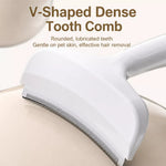 Curved Stainless Steel Pet Thinning Comb