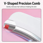 Cat & Dog Curved Thinning Grooming Comb for Loose Hair