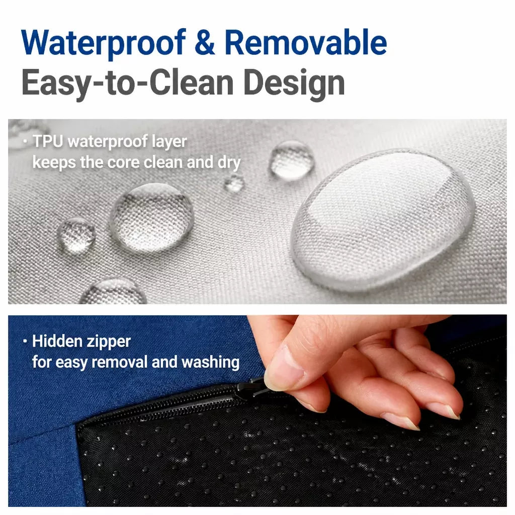 Removable-Washable Pet Bed Mat for Small Dogs