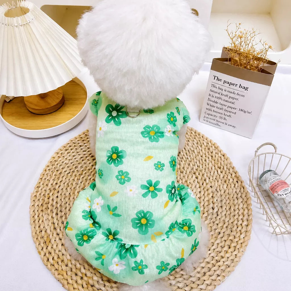 Mesh Pet Dress for Dogs and Cats