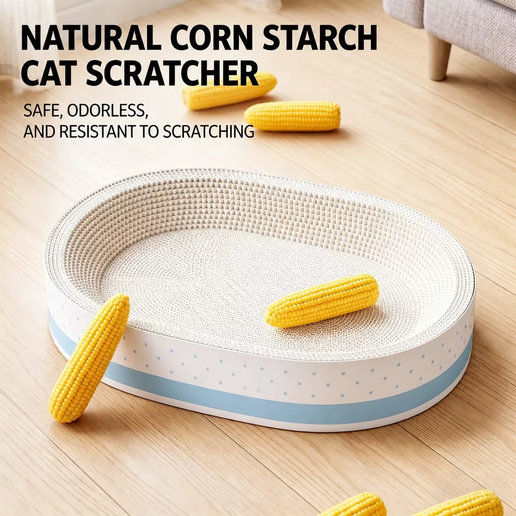 Corrugated Cardboard Cat Scratcher Lounge